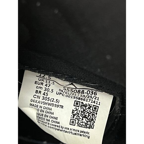 Nike Air Jordan 1 Retro High OG “Rebellionaire” Size 12.5 - Picture 9 of 13